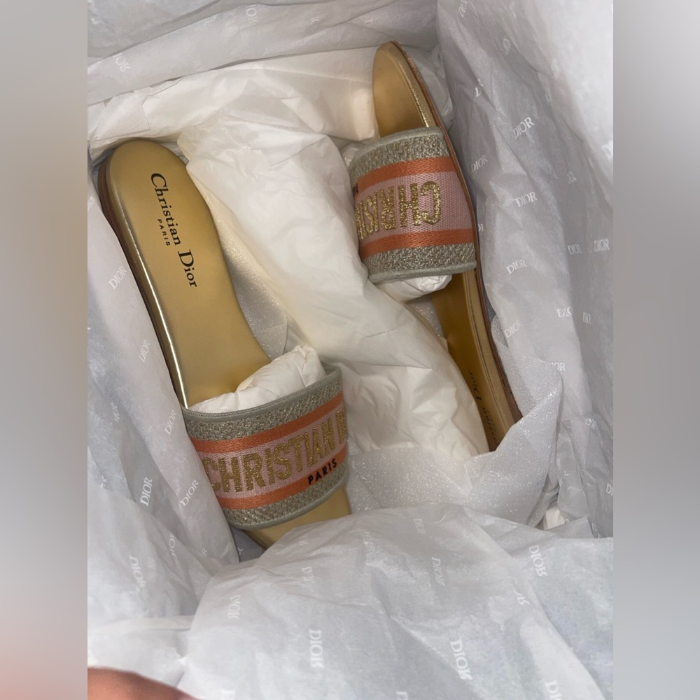 Dior slide sandal
